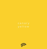 curve earrings canary yellow