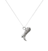 Boot charm 925 silver