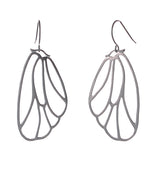 Butterfly earrings silver