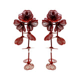 Jessica earrings red