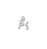 Poodle charm 925 silver