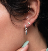 Veja & Siri earrings trio silver