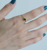 tea ring green gold