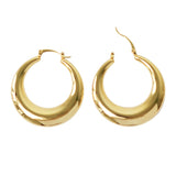 Polly big earrings gold
