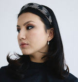 flashy hairband black