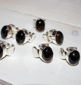 Shot ring silver