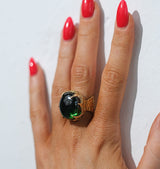 Draco ring brass