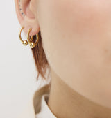 drop hoop gold