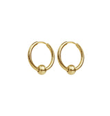 drop hoop gold