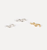 climber mini earslide single earring gold