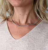 Jamal necklace silver