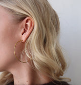 Janet hoop gold 55mm