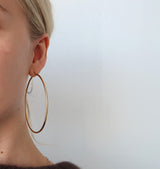 Janet hoop gold 75mm