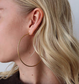 Janet hoop gold 75mm