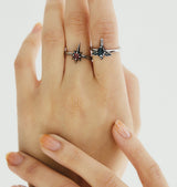 kai angel ring black