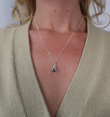 Månadsstens charm silver