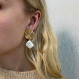 Malvina earrings gold