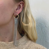 Turid earrings gold/silver