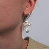 Maj earrings 925 silver pearl