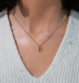 Letter pendant 925 silver