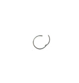Seamless single earring steel 10mm