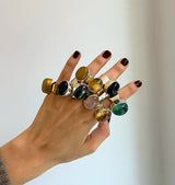 Shot ring brass