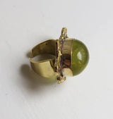 SLUSH ring YELLOW BRASS