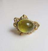 SLUSH ring YELLOW BRASS