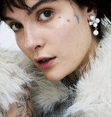 Sonya earrings pearl