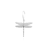 Trollslända • earring oxidized silver