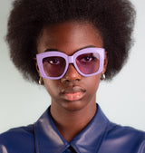 Lauren sunglasses purple