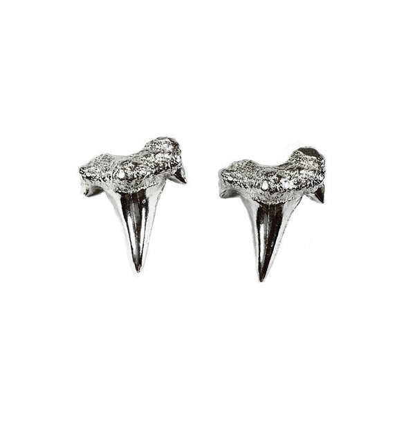 Shark Teeth earrings silver