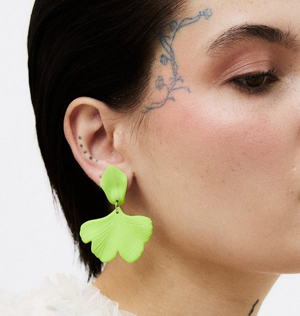 Alina earrings green