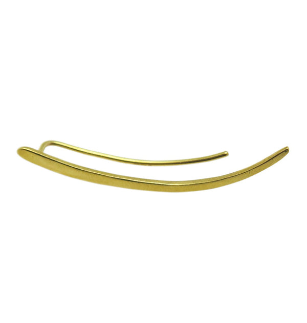Earcrawler single earring brass