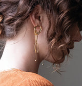 Hedvig earrings gold