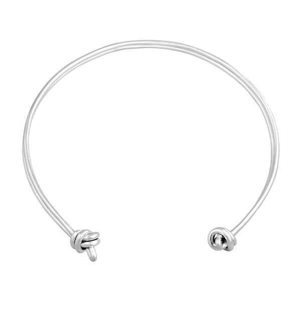 Knot Necklace silver