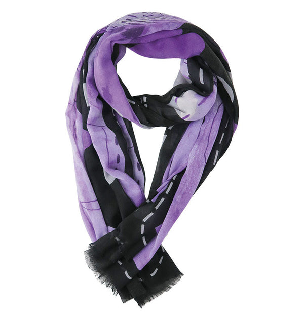 Purple dreams scarf