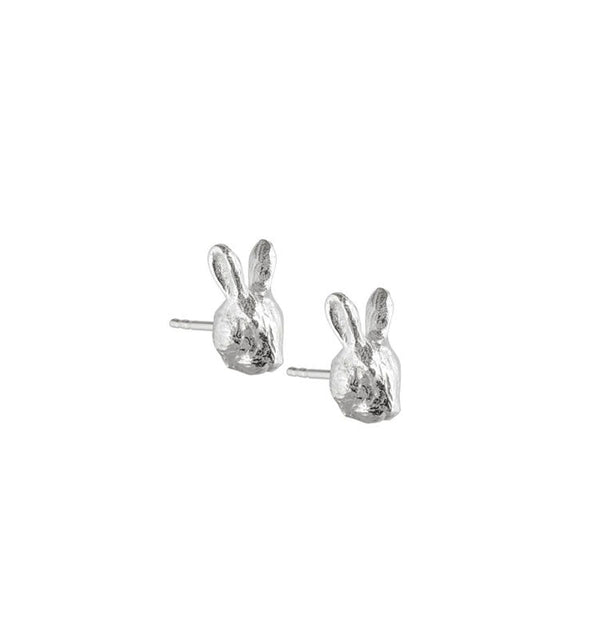 Rabbit earrings Silver