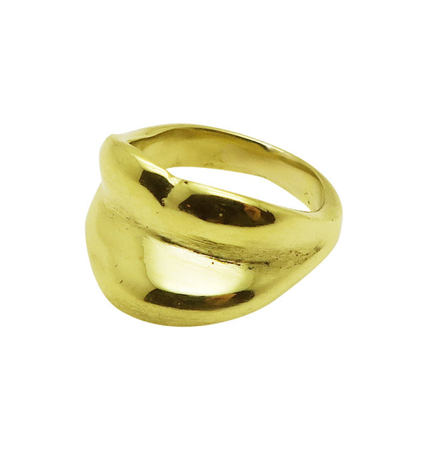 Rakel ring brass
