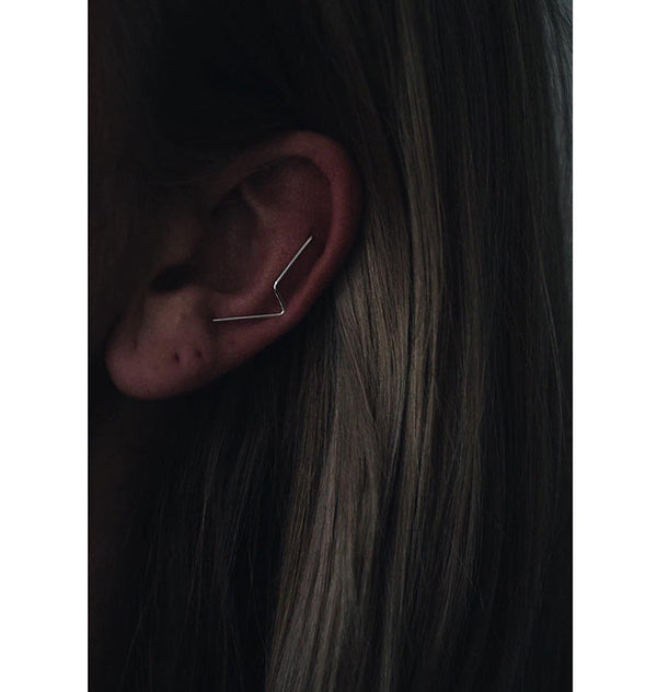 Sharp single earring