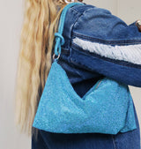 Sparkle handbag turquoise