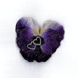 Glossy pin - purple