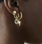 pleased single earring gold