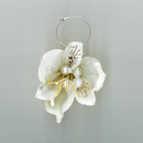 Milky alstroemeria hoops