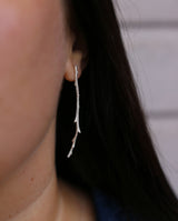Kvistar earrings silver