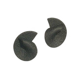 Curve earrings black