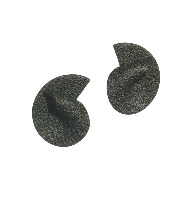 Curve earrings black