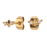 Luna Stud Single Earring Gold