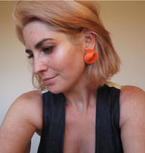 Curve earrings mandarin