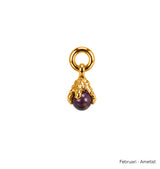 Månadsstens charm brass